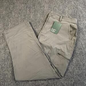 L.L.Bean Cresta Hiking Bottoms Pants Gray 38x32 NWT #1820
